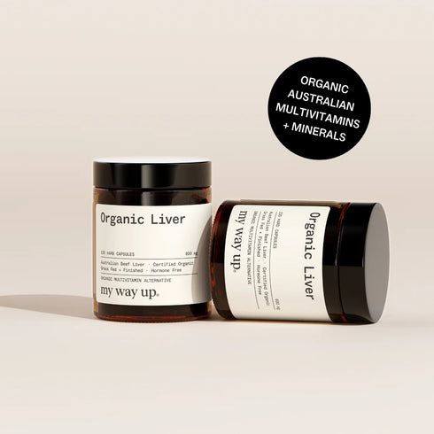 Organic Liver 120 Capsules-my way up-Matakana Pharmacy